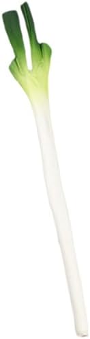 LUOZZY Artificial Green Onion Model Realistic Fake Scallion Photo Prop