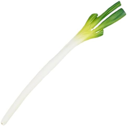 LUOZZY Artificial Green Onion Model Realistic Fake Scallion Photo Prop