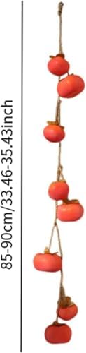 Artificial Persimmon Ornament Red Hanging Pendant