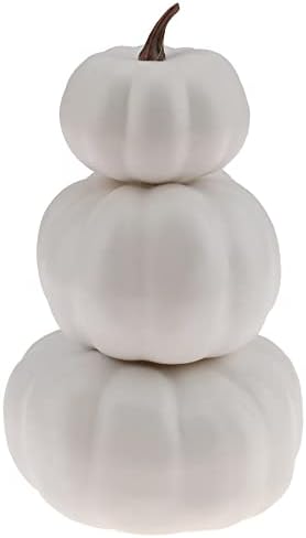 Gresorth Stacked Fake Pumpkin Decor Towel