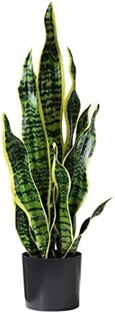 Modern Decor Artificial Sansevieria Tree 26 Inch Fake Plant