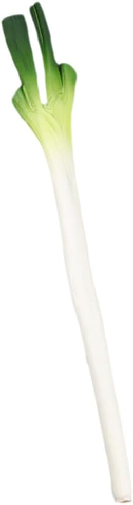 LUOZZY Artificial Green Onion Model Realistic Fake Scallion Photo Prop