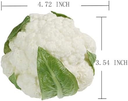 Lovmeety 2Pcs Fake Broccoli Decoration