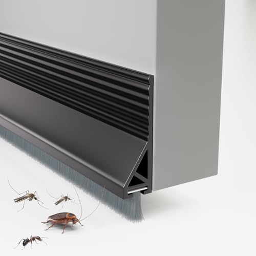 Vannesse Door Draft Stopper with Brush 39 Inch 2 Pack