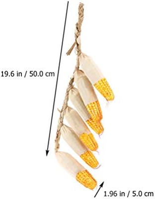 2Pcs Artificial Corn String for Fall Decoration