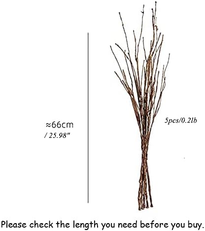 5PCS Artificial Curly Willow Branches for Decor