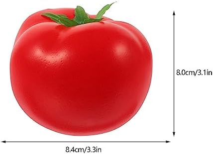Zerodeko Artificial Tomatoes 4Pcs Realistic Decor