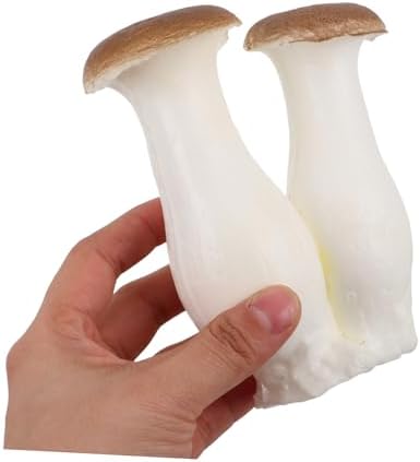 Realistic Fake Mushroom Model for Kitchen Decor