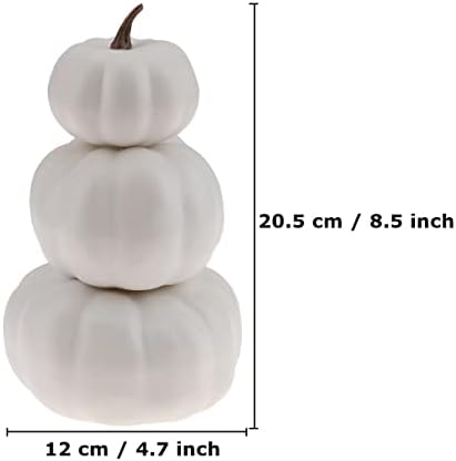 Gresorth Stacked Fake Pumpkin Decor Towel