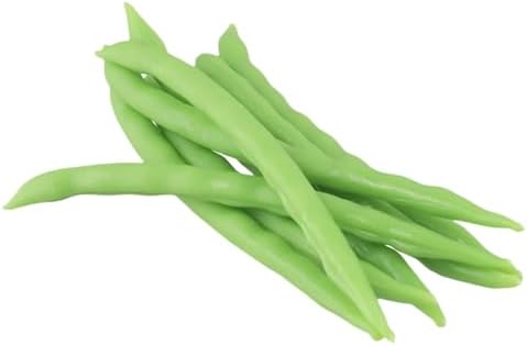 Lifelike Green Beans Artificial Decor 8 Pieces