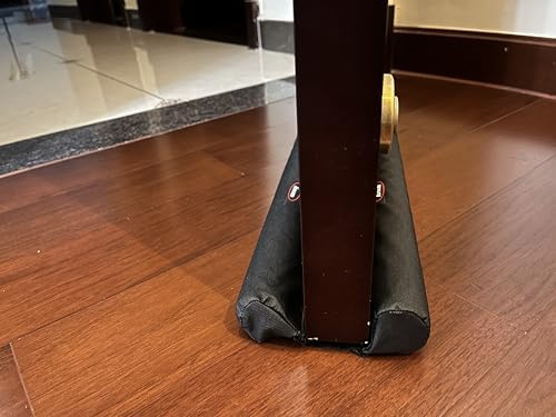 ATYARD Door Draft Stopper 29-32 Inch Black Adjustable