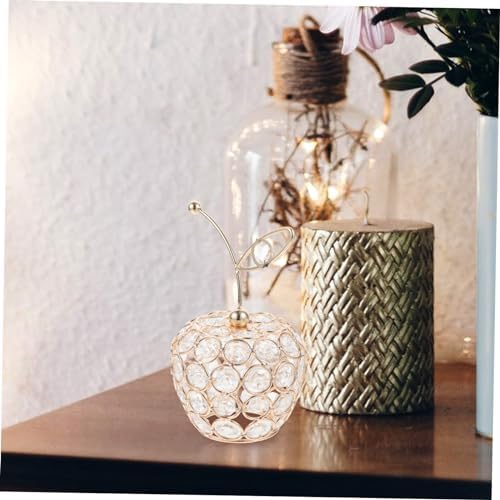 DECHOUS Crystal Fruit Adornment Desktop Decoration