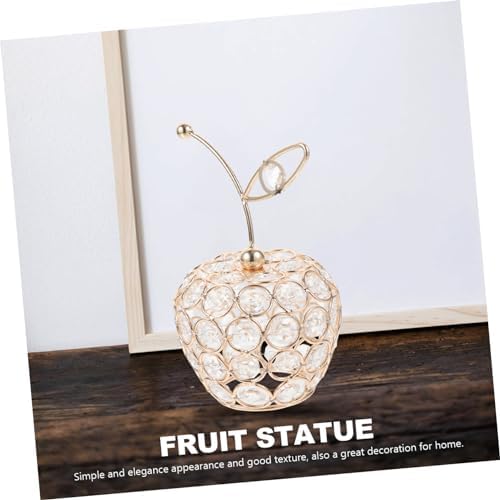 DECHOUS Crystal Fruit Adornment Desktop Decoration