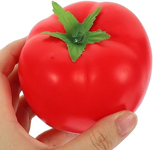 Zerodeko Artificial Tomatoes 4Pcs Realistic Decor