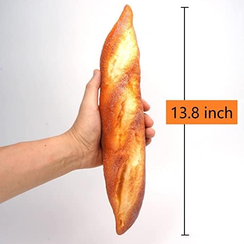 GiftYou Realistic French Bread Loaf Artificial Decor