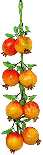 Artificial Pomegranate Fruit String Decor 52cm