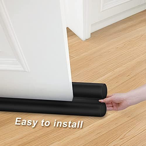 MAXTID Door Draft Stopper Large 34 Inch Black