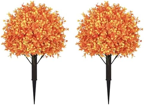 24 Tall Artificial Boxwood Topiary Set of 2 for Front Porch