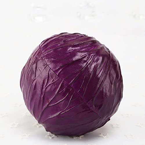 iplusmile Artificial Purple Cabbage Home Decor
