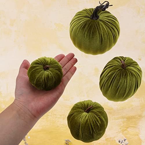 8pcs Artificial Halloween Pumpkin Decorations
