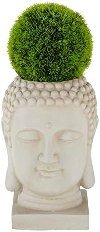 CosmoLiving Faux Foliage Boxwood Topiary Artificial Plant