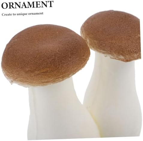 Realistic Fake Mushroom Model for Kitchen Decor