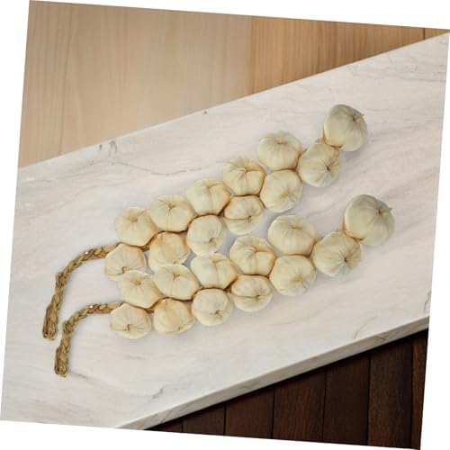 Alipis 2pcs Artificial Garlic Rope Decor