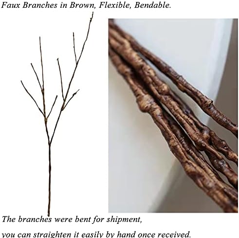 5PCS Artificial Curly Willow Branches for Decor