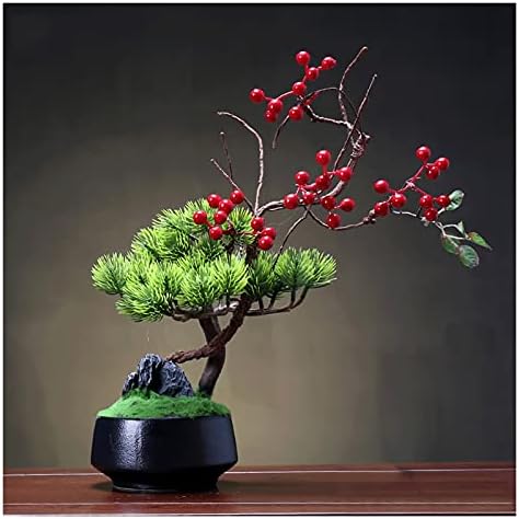 18 Inch Artificial Pine Bonsai Tree for Home Decor
