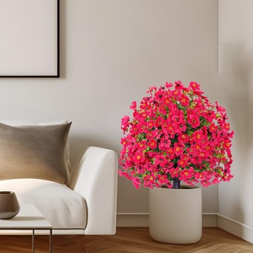 236in Artificial Violet Topiary Tree with Ground Spikes 1