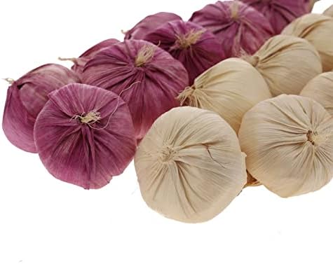 Woration Artificial Garlic and Onion Decor Set