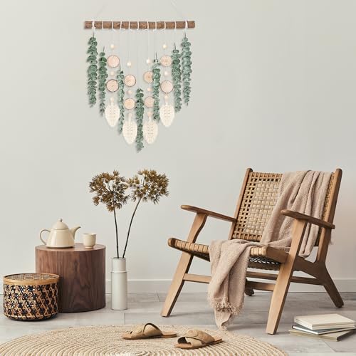 21 Inch Eucalyptus Wall Hanging Decor