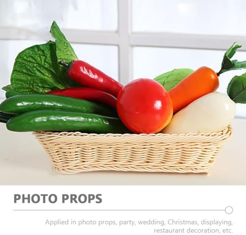 Magiclulu 5pcs Artificial Cucumber Display Props