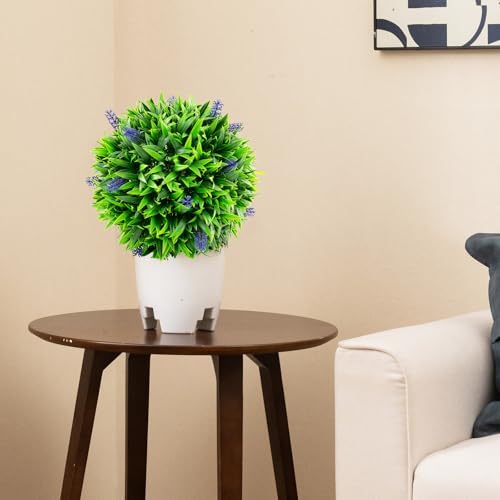 Goplus Artificial Lavender Topiary Balls Set of 2