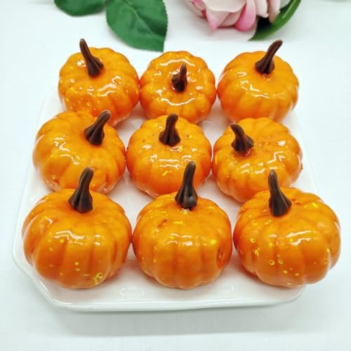 Zcargel Foam Pumpkin Props 12PCS Halloween Thanksgiving Decorations