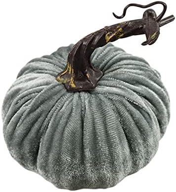 Thanksgiving Decorations Artificial Velvet Pumpkins