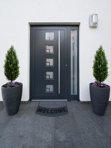 3ft Artificial Cedar Topiary Tree with Stakes Set of 2