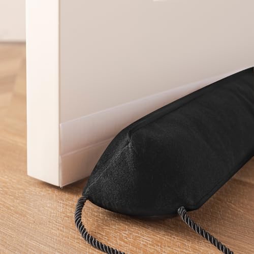 Sunolga 38 Inch Door Draft Stopper with Washable Cover