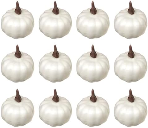 Zcargel Foam Pumpkin Props 12PCS Halloween Thanksgiving Decorations