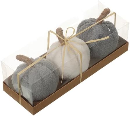 4 Inch High x 124 Inch Wide Artificial Pumpkins Pack of 12