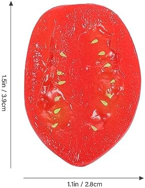 TOYANDONA 10PCS Lifelike Cherry Tomato Artificial Decor Models