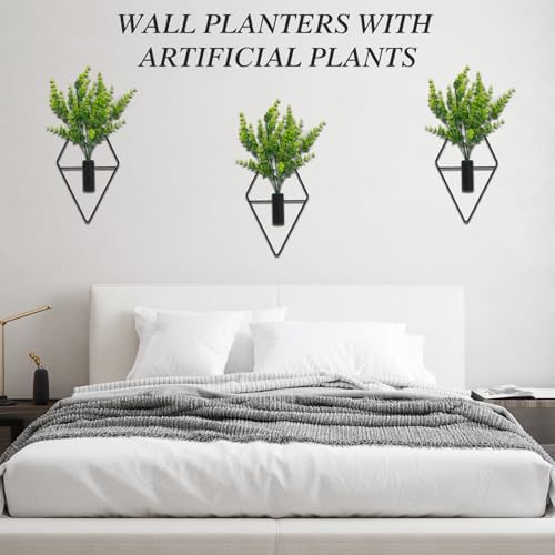 3 Pcs Wall Plants Artificial Decor Eucalyptus Set