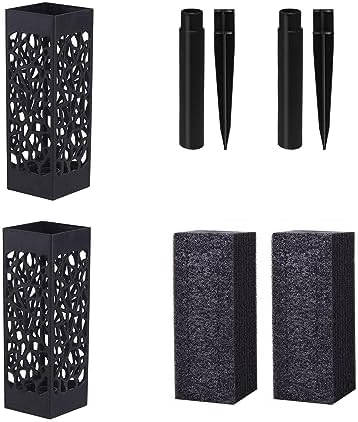 Cemetery Artificial Flower Vase with Foam and Spike