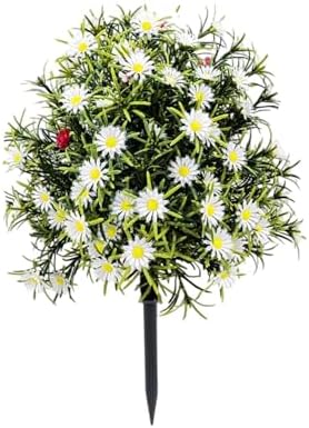 15 Inch Artificial Topiary Trees with Ground Spike
