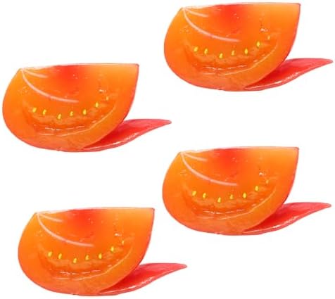 Honbay 4PCS Realistic Artificial Tomato Blocks
