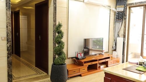 48 Inch Spiral Artificial Topiary Tree Set of 2