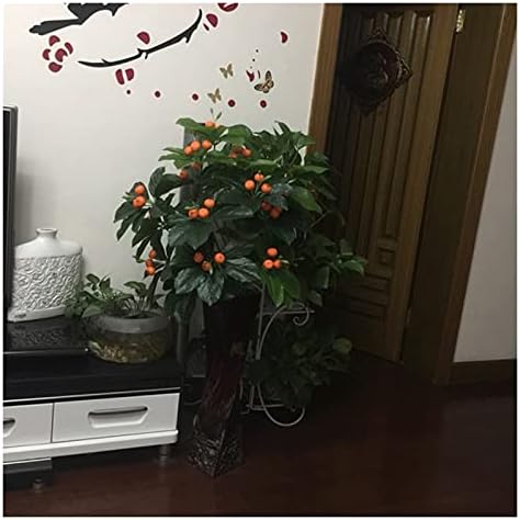 Artificial Kumquat Bonsai Tree 27 Inch Fake Potted Plant