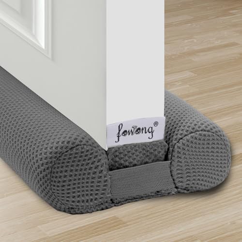Fowong 32 Inch Adjustable Draft Stopper Grey
