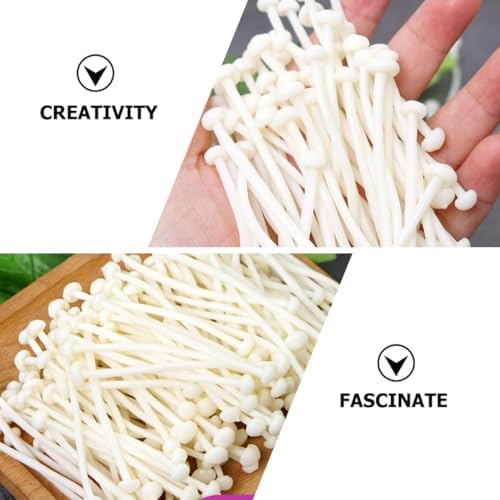 Healifty 20pcs Artificial Mushroom Decorations for Home and Farmhouse
