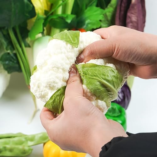 Lovmeety 2Pcs Fake Broccoli Decoration